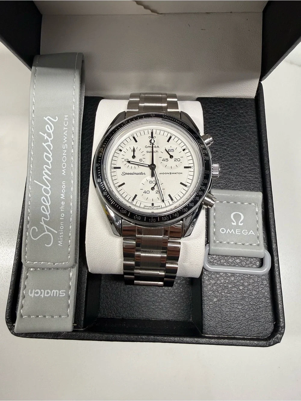 MoonSwatch MOD 1965 Stainess Steel Watch